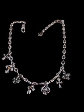 BRIGHTON RETIRED ETERNITY
CROSS CHARM NECKLACE.  NWOT.
